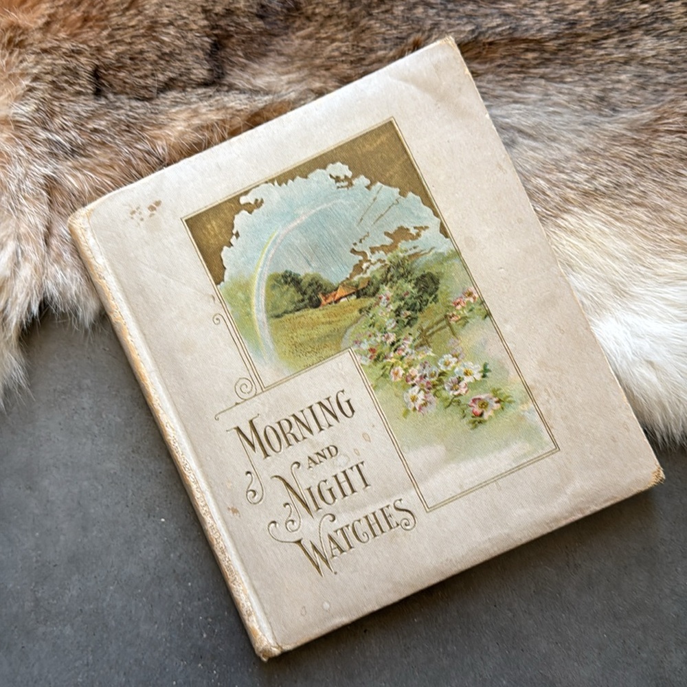 Morning and Night Watches Daily Devotion Book Idyllic Cottage Illustrations